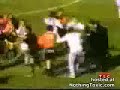 Aggressive Referee fight with players