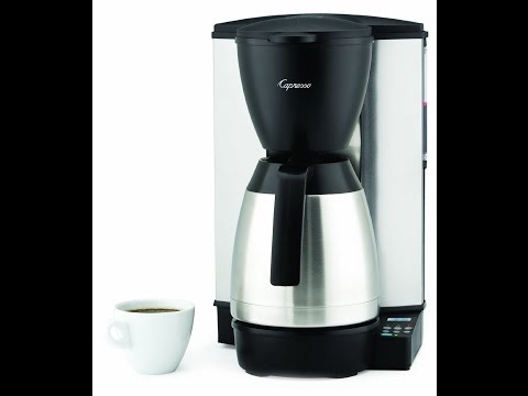 Capresso MT600 10 Cup Programmable Coffee Maker Review Capresso MT600 10 Cup Programmable Coffee Maker Review