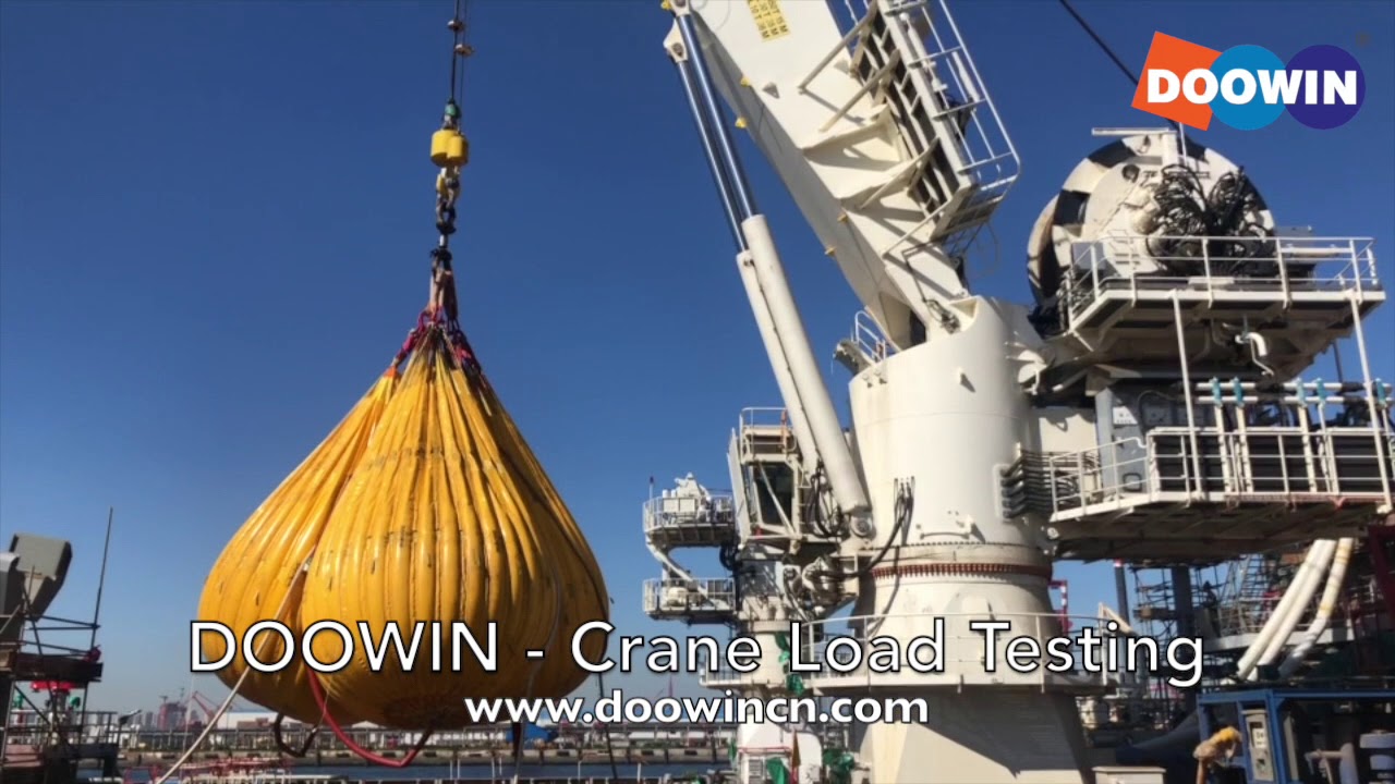 Crane Load Testing Water Weight Bags