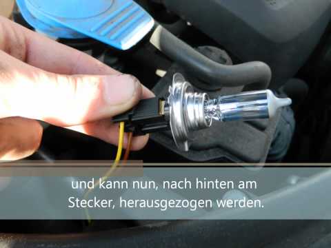 Audi A3 8P (8P1) Lampentausch Scheinwerfer (Front) H7 OSRAM Nightbreaker Plus Anleitung