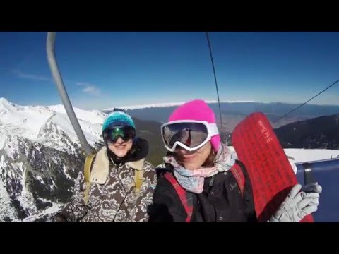 Видео-обзор горнолыжного курорта солнечной Болгарии