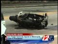 2010-06-15 | Two injured in motorcycle crash ~> A man tried to rob a bank, and exchanged hostages for a motorcycle. But the police was prepared for his escape. ()