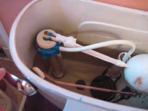 how to drain toilet tank