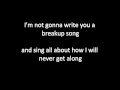 Justine Dorsey Breakup Song Official Music Video and Lyrics