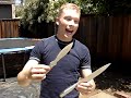 How to throw knives - Throwing different types of knives