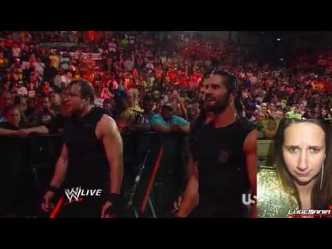 WWE Raw April 21, 2014 The Shield Interrupts EVOLUTION Live Commentary