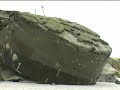 Bunker stürzt auf Sylter Strand Bunker stürzt auf Sylter Strand