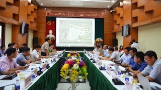 Tập đoàn Công nghiệp Than - Khoáng sản Việt Nam làm việc với TP Uông Bí
