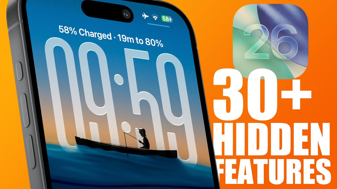 iOS 26 - 30+ HIDDEN Features !