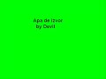 Apa de izvor by Devil