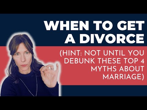 how to decide if it is time to divorce