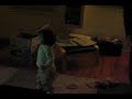 Syd playing Wii Sports Tennis Syd playing Wii Sports Tennis