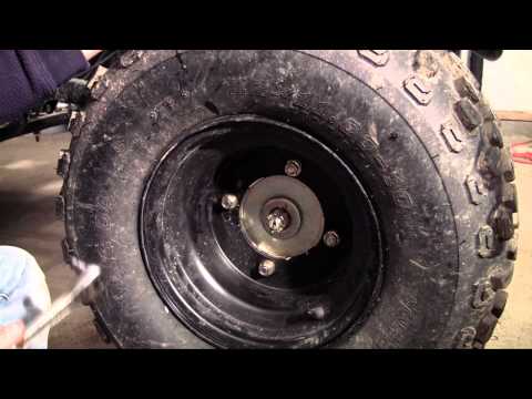 how to fit kart tyres
