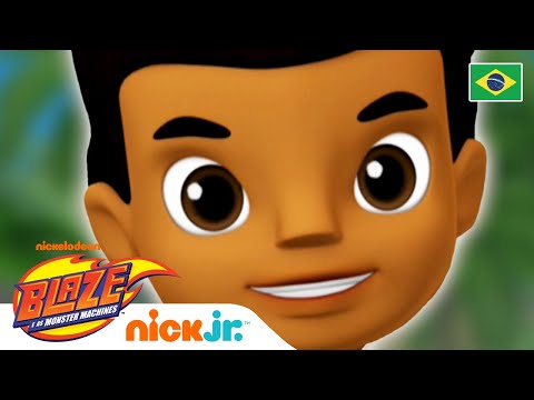 O duelo da Ilha do Dragão 🐉 | Blaze and the Monster Machines