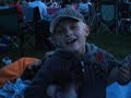 Ribbie and Jake enjoy the music of Jools Holland at Ripley Castle