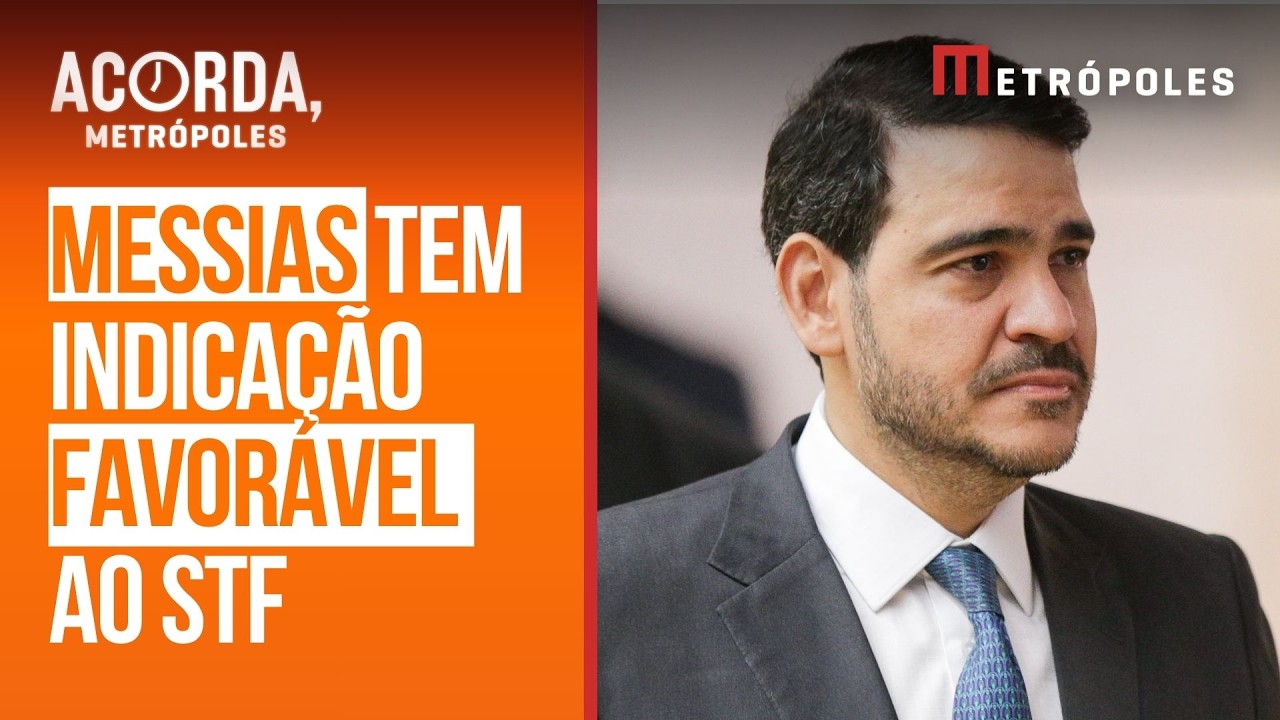 Relator apresenta parecer favorável à indicação de Messias ao STF