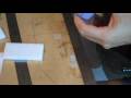 videos de how to cut a 45 using a Hand held hot wire cutting tool