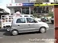 Crossing The Street In India