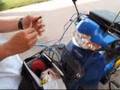 Aprs on Motorcycle