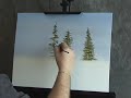 Oil Painting Lesson - Wilson Bickford -  Fir Tree