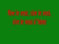 (The french jingle bells)Vive le vent, vive le vent, vive le vent d'hiver qui s'en va sifflant, soufflant dans les grands sapins verts.Vive le temps, vive le temps,vive le temps d'hiverboules de neige et jour de l'anet bonne année grand-mère.  Joyeux joyeux Noël aux mille bougies qu'enchantent vers le cielles cloches de la nuit.Vive le vent, vive le vent,Vive le vent d'hiver qui rapporte aux vieux enfantsun souvenir d'hier.Sur le long chemintout blanc de neige blancheun vieux monsieur s'avance avecsa canne dans la mainet tout là-haut le vent qui siffledans les branches puis soufflela romance qu'il chantait petit enfant Vive le vent, vive le vent, vive le vent d'hiver qui s'en va sifflant, soufflant dans les grands sapins verts.Vive le temps, vive le temps,vive le temps d'hiverboules de neige et jour de l'anet bonne année grand-mère. Joyeux joyeux Noël aux mille bougies qu'enchantent vers le cielles cloches de la nuit.Vive le vent, vive le vent,Vive le vent d'hiver qui rapporte aux vieux enfants un souvenir d'hier.Et le vieux monsieur descendvers le villageC'est l'heure où tout est sageet l'ombre danse au coin du feuMais dans chaque maisonil flotte un air de fête partoutla table est prête et l'on entend la même chanson Vive le vent, vive le vent, vive le vent d'hiver qui s'en va sifflant, soufflant dans les grands sapins verts.Vive le temps, vive le temps,vive le temps d'hiverboules de neige et jour de l'anet bonne année grand-mère.Vive le vent, vive le vent, vive le vent d'hiver qui s'en va sifflant, soufflant dans les grands sapins verts.Vive le temps, vive le temps,vive le temps d'hiver