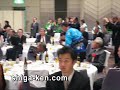 Shiga Governor Yukiko Kada teaches the Goshu Ondo dance