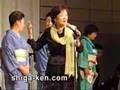 Shiga Governor Yukiko Kada teaches the Goshu Ondo dance