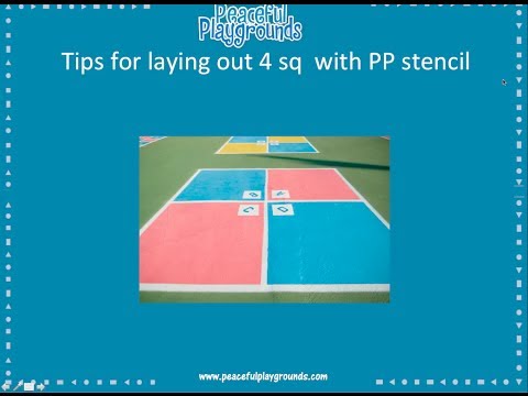 how to paint us map on playground