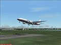 [FS2004] MAS Boeing 777-200LR Landing @ VTBD