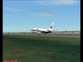 [FS2004] MAS Boeing 777-200LR Landing @ VTBD
