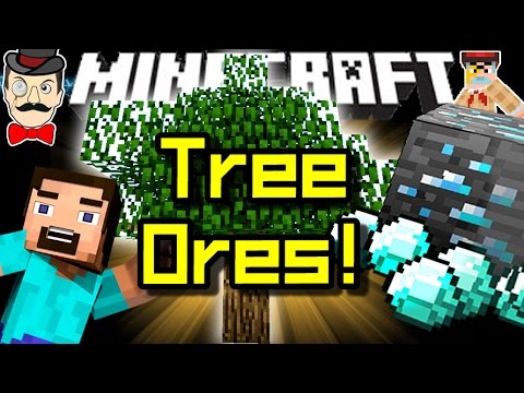 how to harvest trees in minecraft