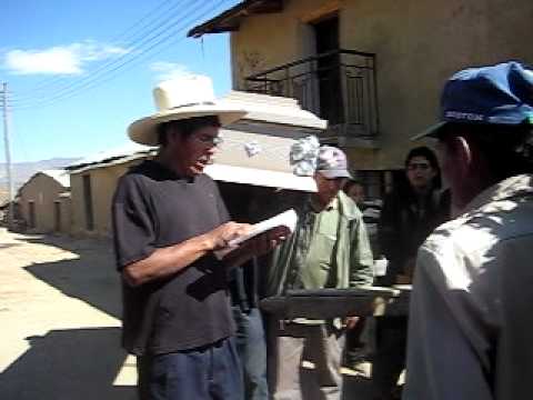 Sangayaico: Funerales de don Fortunato Guerreros