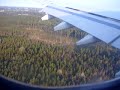 Landing on Arlanda Airport (Sweden)
