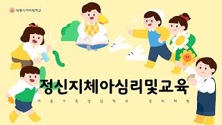 정신지체아심리및교육 이미지