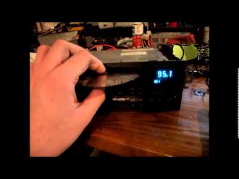 how to use aux on cd player