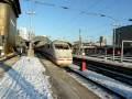 ICE leaving Frankfurt Rail Station