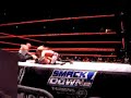 Edge spears Randy Orton @ house show Edge spears Randy Orton @ house show