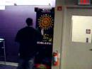 in the closing round of an intense dart game of 