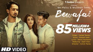 Bewafai Video Song  Rochak Kohli FeatSachet Tandon