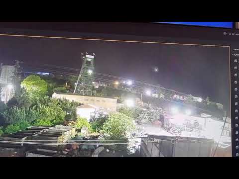 The moment the meteorite fell was captured on camera. This video, sent by meteor uploaded by burak öztürk