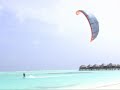 Kitesurfing in Olhuveli