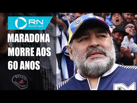 Diego Maradona morre aos 60 anos