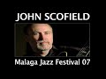 JOHN SCOFIELD TRIO. Malaga Jazz Festival, TVSpain