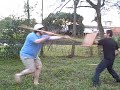 Stick Fighting Funny!
