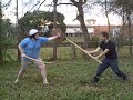 Stick Fighting Funny!