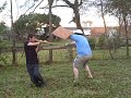 Stick Fighting Funny!
