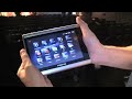 www.netbooknews.com - First Hands On of the new Toshiba JournE Touch Tablet based on an ARM processor and running Windows CE