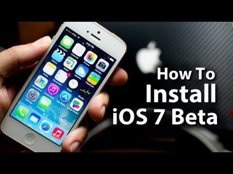 How To Install iOS 7 Beta On Your iPhone 5/4S/4 & iPod Touch 5G