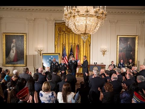 President Obama Awards the Medal of Honor