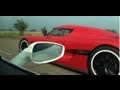 Koenigsegg Agera R vs Ferrari 458 Italia Interiour view (Race #1 from Ferrari)